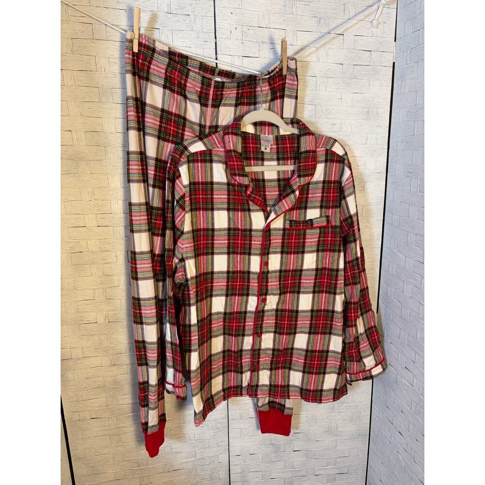 Hannah Anderson women's plaid pajamas organic tartan classic cozycore heritage
